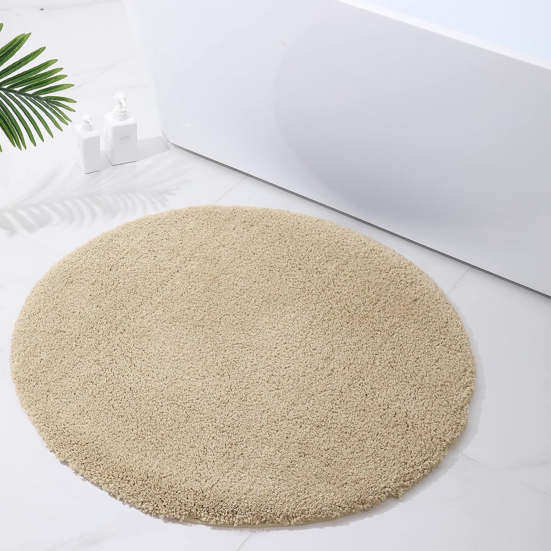 Homaxy Badezimmerteppich rutschfest Waschbar Badematte Weich Flauschig Badteppich Shaggy Hochflor Mi