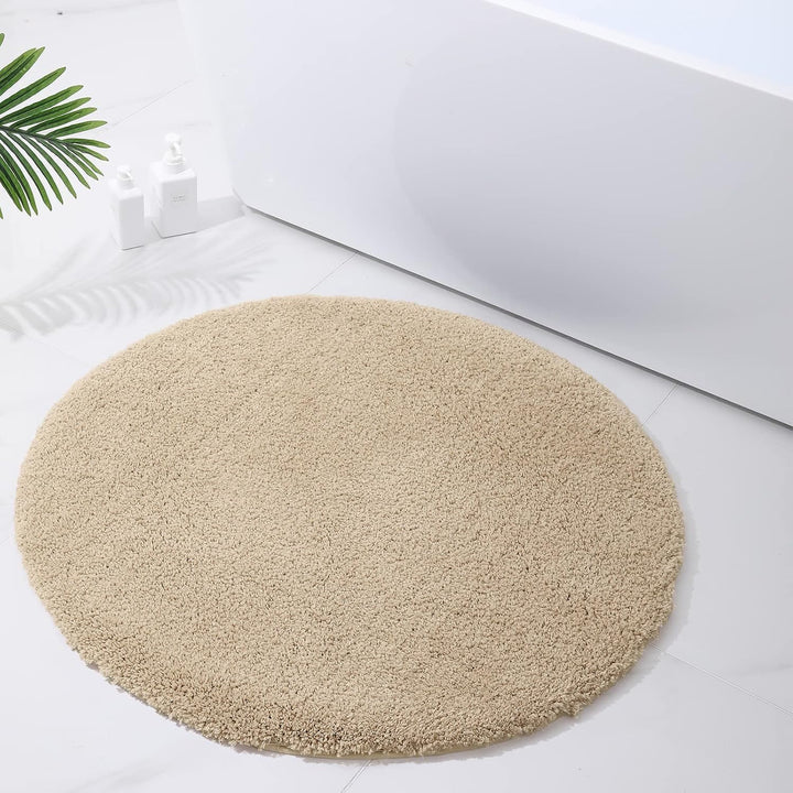Homaxy Badezimmerteppich rutschfest Waschbar Badematte Weich Flauschig Badteppich Shaggy Hochflor Mi