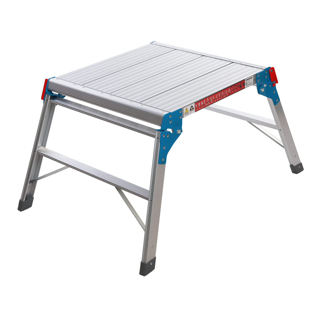 Silverline Quadratische Arbeitsplattform, 1 Stück, silber, 600905