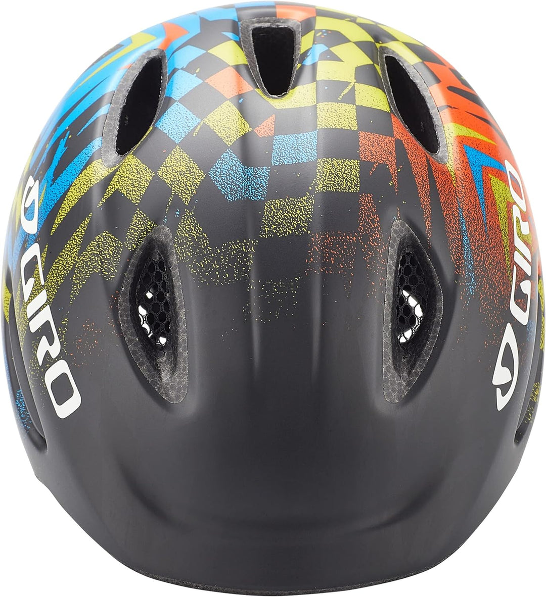 Giro Scamp Kinder Fahrrad Helm matt schwarz/orange 2022 XS, XS