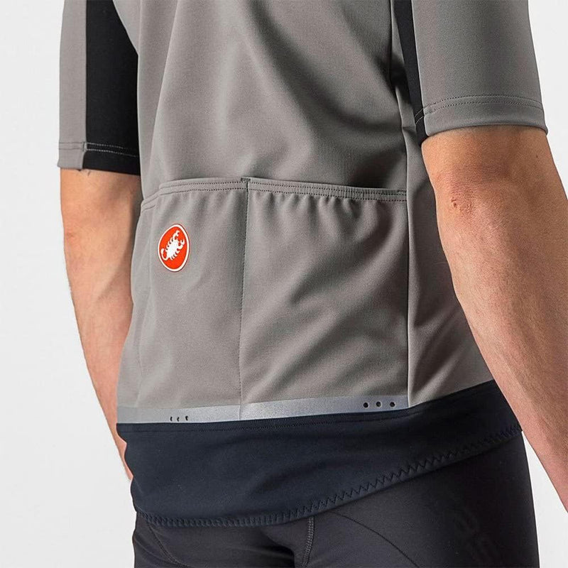 CASTELLI Herren Gabba Ros 2 Jacket XXL NICKEL GRAY/TRAVERTINE GRAY, XXL NICKEL GRAY/TRAVERTINE GRAY