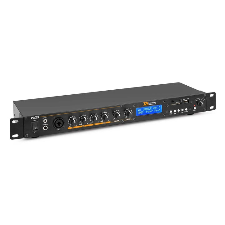 Power Dynamics PDC75 Media Player mit Audio Switch, Bluetooth, FM, USB und MP3-Player
