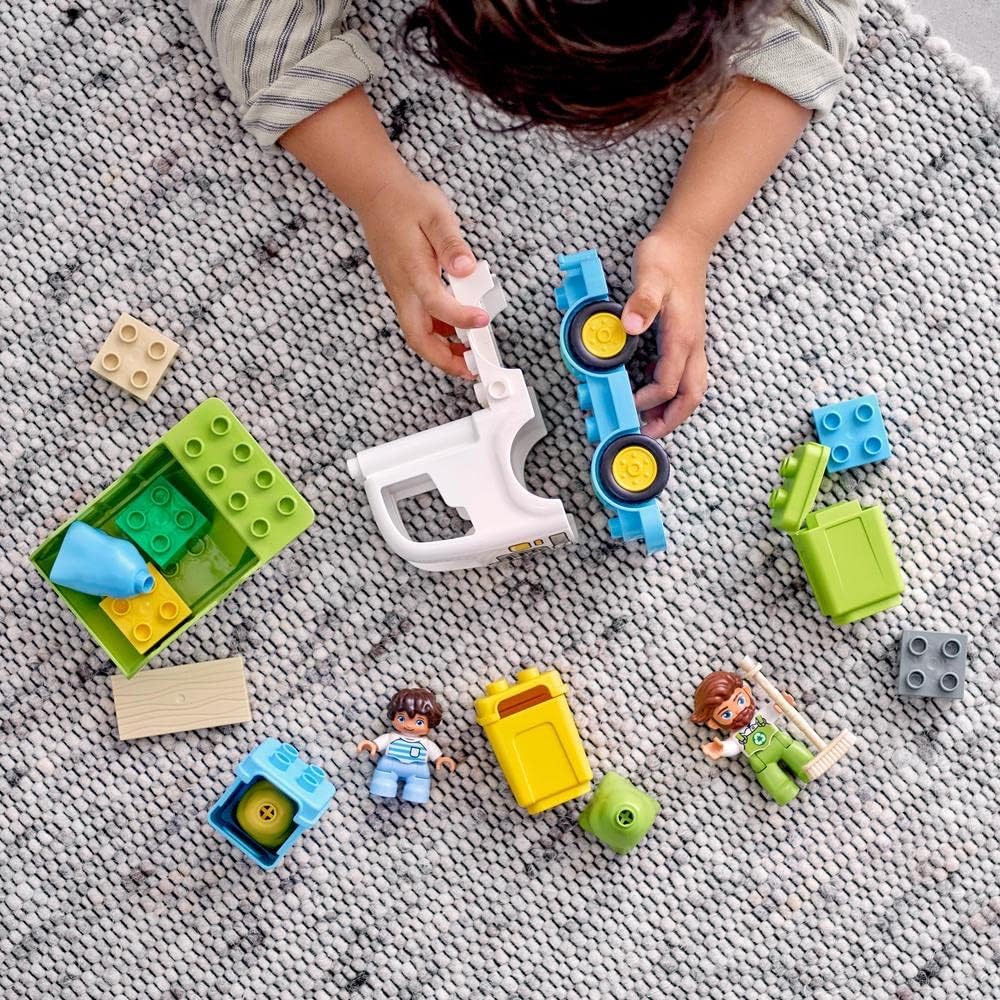 LEGO 10945 DUPLO Town Müllabfuhr und Wertstoffhof Single, Single