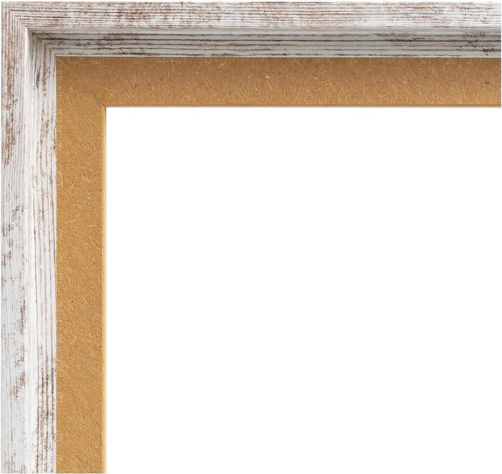Stallmann Design Schattenfugenrahmen für Keilrahmen | 40x50 cm | Vintage | MDF Rahmen für Leinwände