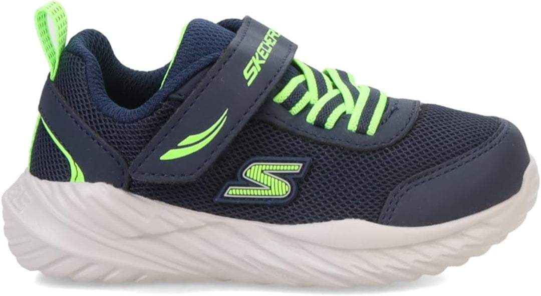 Skechers Jungen Nitro Sprint Sneaker, Marineblau