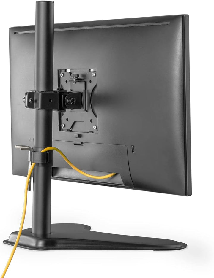 DIGITUS Monitorhalterung - Standfuss - 1 Monitor - Bis 32 Zoll - VESA 75x75, 100x100 - Schwarz, 1 Mo