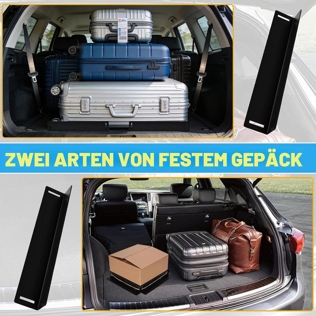 VGECEE 3 Stück Kofferraum Klett Fixierung 30 x 4 x 5cm Auto Gepäckfixierung Kofferraum Klett Cargoel