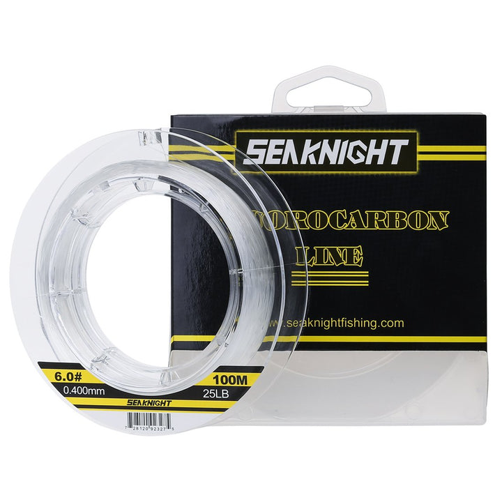 SeaKnight 100% Fluorocarbon Einzelsaiten Angelschnur 100m/110yds Karpfen Angeln Monofilament Nylon s