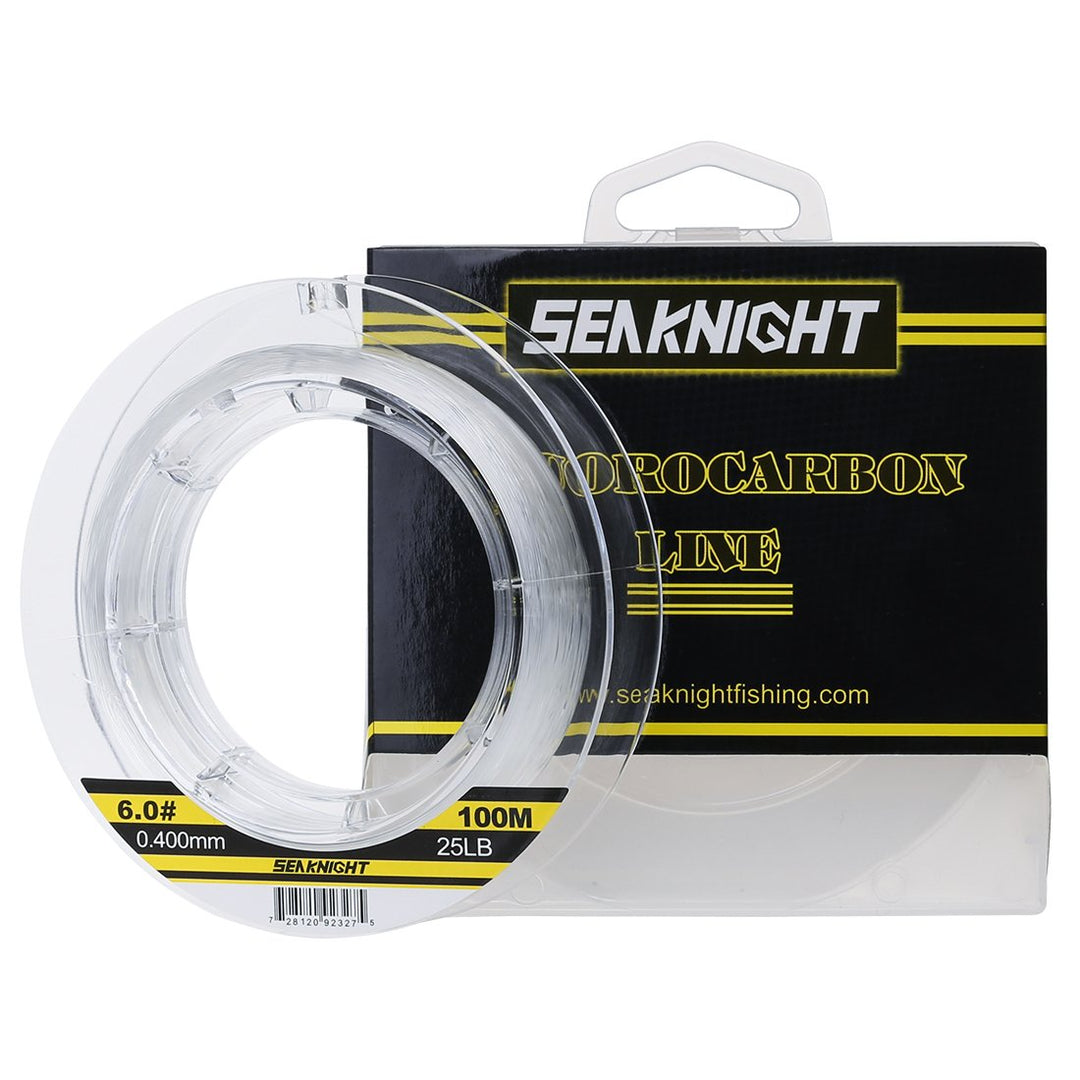 SeaKnight 100% Fluorocarbon Einzelsaiten Angelschnur 100m/110yds Karpfen Angeln Monofilament Nylon s