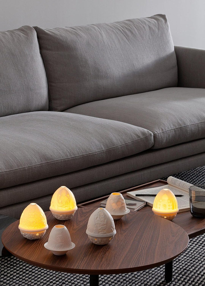 LLADRÓ Hanuman Litophanie. Litophane. Porzellan.