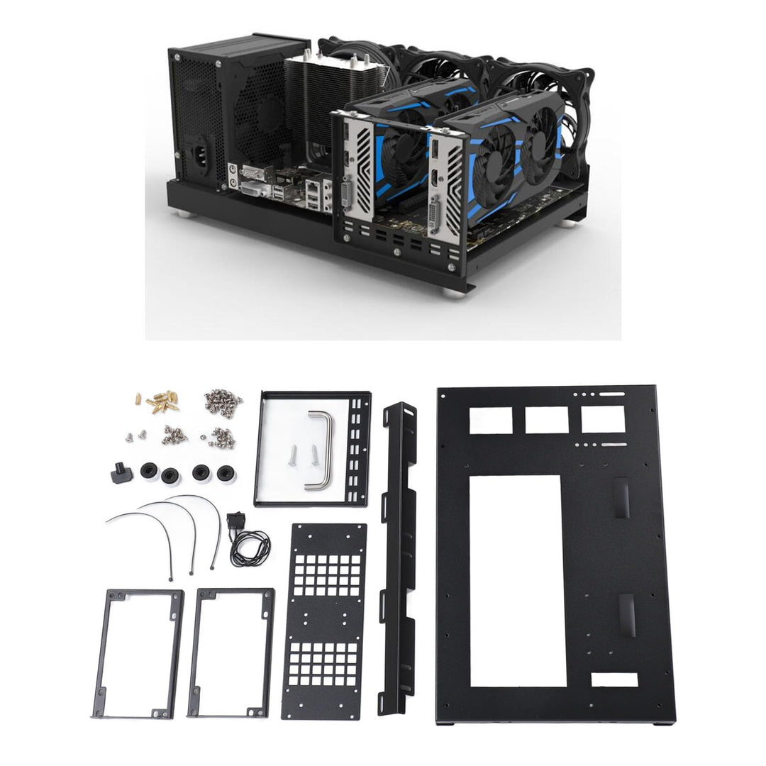 DIY Computer Motherboard Gehäuse Rack, ATX M ATX ITX Motherboards Offenes Gehäuse, ATX Offenes Gehäu