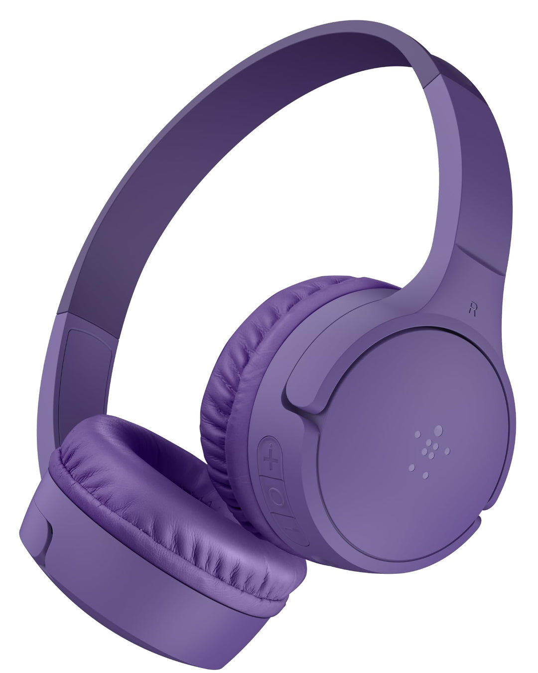 Belkin SoundForm Mini kabelloser Kinderkopfhörer mit integriertem Mikrofon und lustigen Aufklebern,