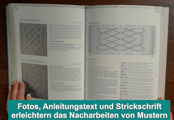 Strickmuster. Die Sammlung.: 500 Muster: Ajourmuster, Zopfmuster, Keltische Motive, Patentmuster u.v