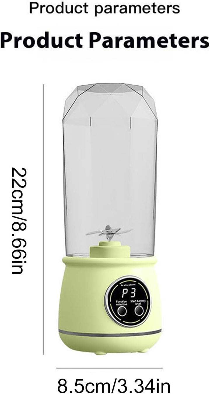 Kabelloser Und Tragbarer Mixer - 550 ml Persönlicher Tragbarer Kabelloser Mini Mixer,Mini Reise Ents