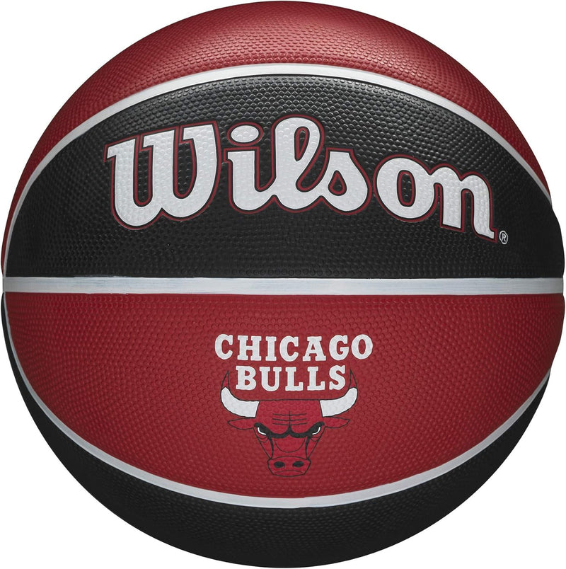 Wilson Unisex-Adult NBA Team Tribute Basketball 7 Chicago Bulls, 7 Chicago Bulls