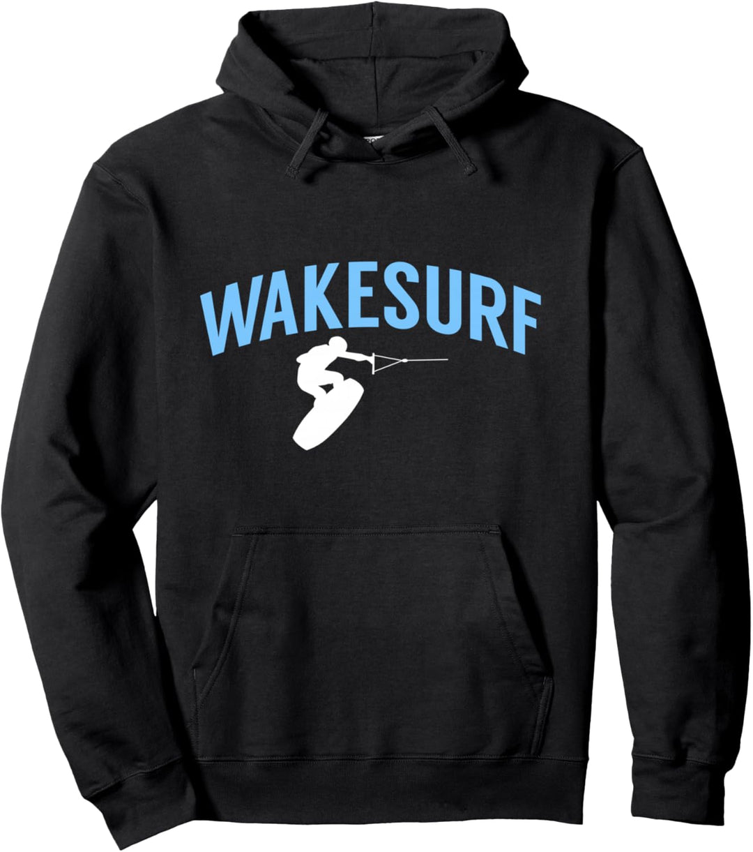 Wakesurf Wakeboard Wakeboarder Wakeboarding Board Wellen Pullover Hoodie