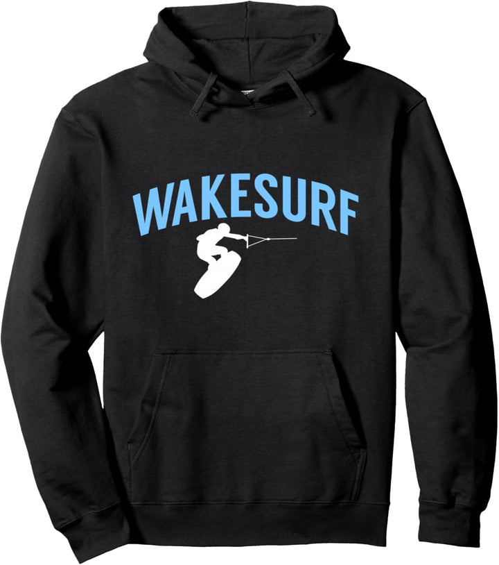 Wakesurf Wakeboard Wakeboarder Wakeboarding Board Wellen Pullover Hoodie