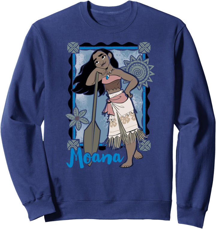 Disney Moana Leaning Framed Portrait Sweatshirt