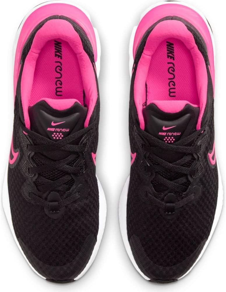 Nike Renew Run 2 (GS), Laufschuhe Unisex-Kinder 36.5 EU Black Hyper Pink Dark Smoke Grey Smoke Grey