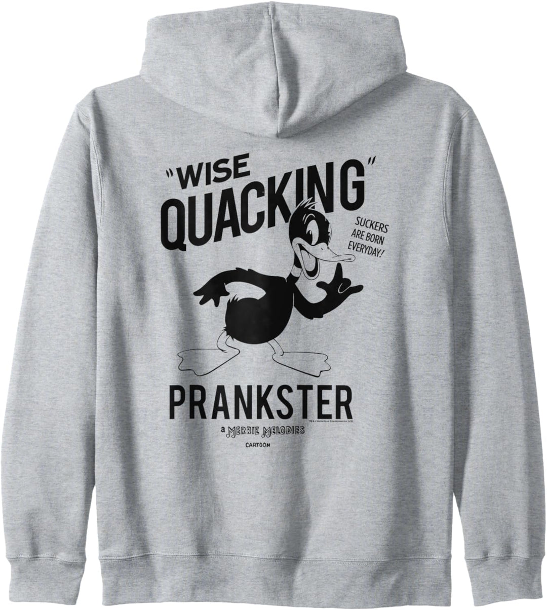 Looney Tunes Daffy Duck Wise Quacking Kapuzenjacke