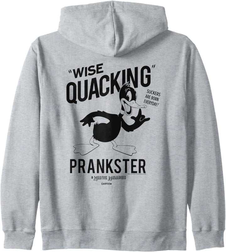 Looney Tunes Daffy Duck Wise Quacking Kapuzenjacke
