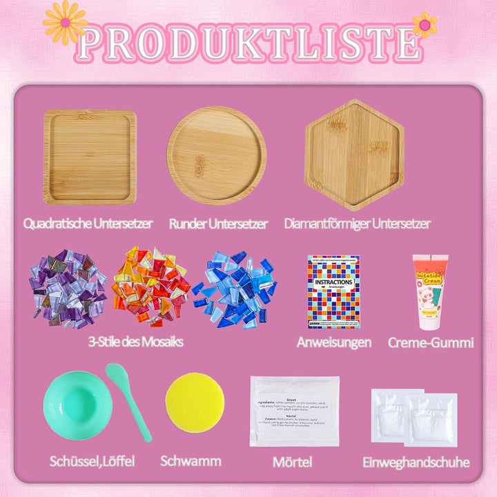 AiYoYo Mädchen-Bastelset Kreatives Basteln
