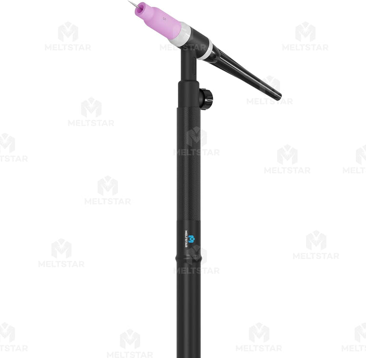 MELTSTAR WIG-Schweissbrenner WP17V SR17V, Lift-Gasventil-regulierbarer Tig-Brenner 4 Meter, 150 Ampe