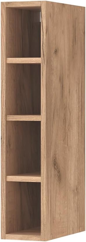 Vicco Hängeschrank Fame-Line, Goldkraft Eiche/Goldkraft Eiche, 15 cm Regalhängeschrank 15 cm Goldkra