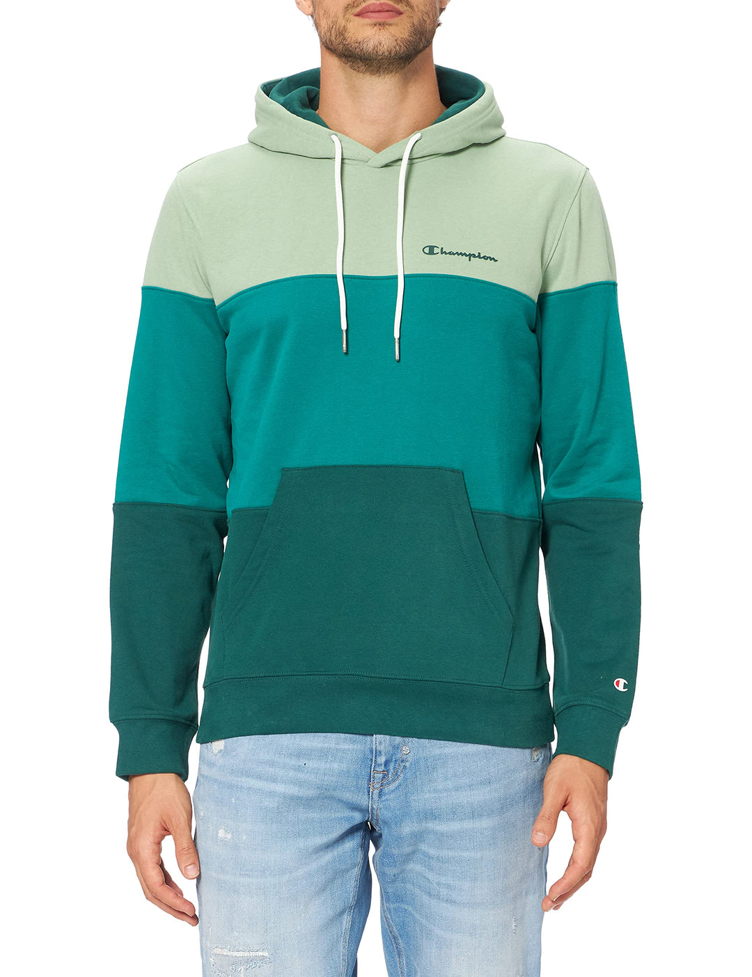 Champion Herren Color Mix Kapuzenpullover M Grün, M Grün
