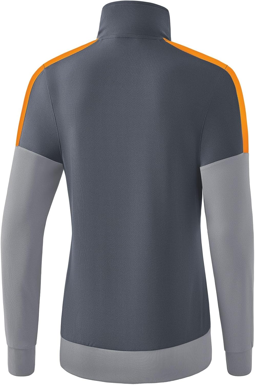 Erima Damen Trainingsjacke Squad Worker 34 Slate Grey/Monument Grey/New Orange, 34 Slate Grey/Monume