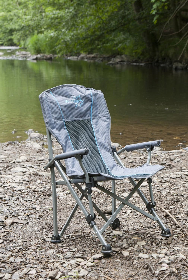 Bo-Camp Kinder Stuhl Campingstuhl Klappstuhl Strand Faltstuhl Faltbar Stahl 50kg