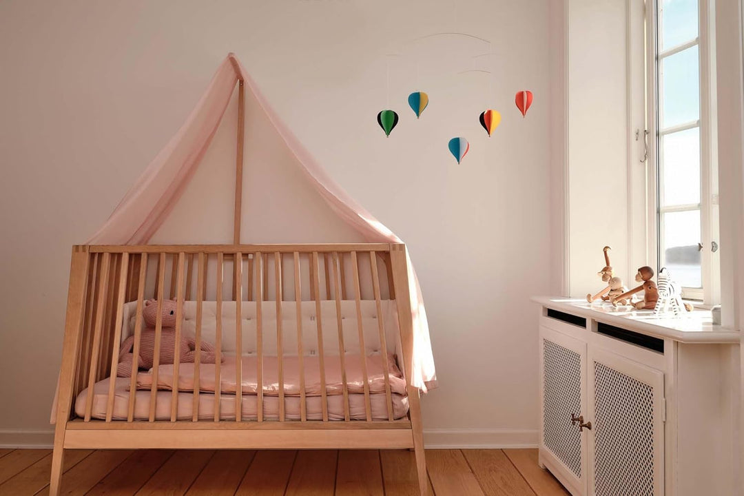 Flensted Mobiles Balloon 5 Mobile, Stahl, Mehrfarbig, 53x62 cm
