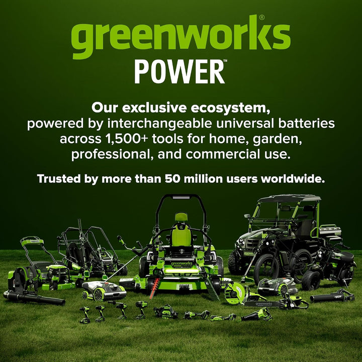 Greenworks 24V Bürstenloses Bohrschrauber- &amp; Schlagschrauber-Set, 45 Nm + 220 Nm, Leicht, inkl. 2× 2