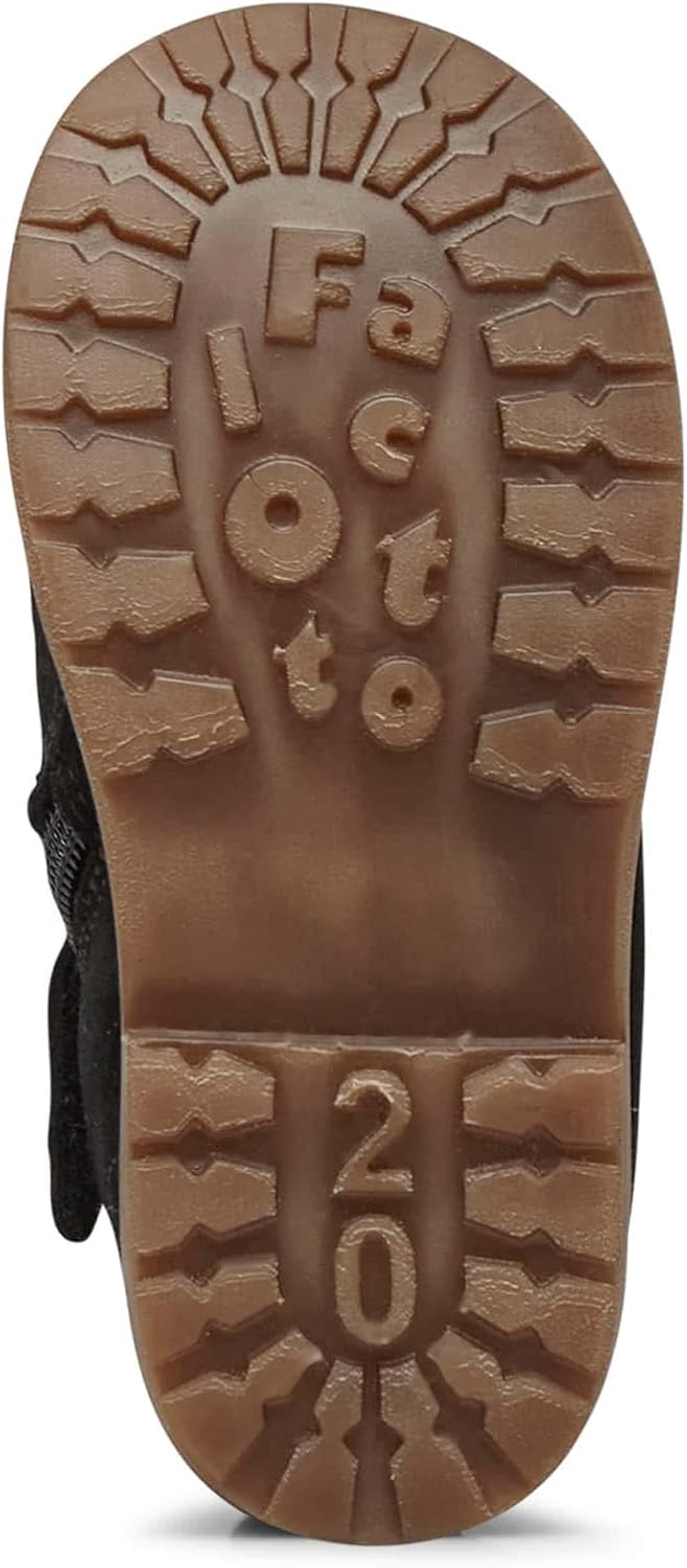 Falcotto WINTER WOOD-Beatle Boot aus Leder 26 EU Schwarz, 26 EU Schwarz