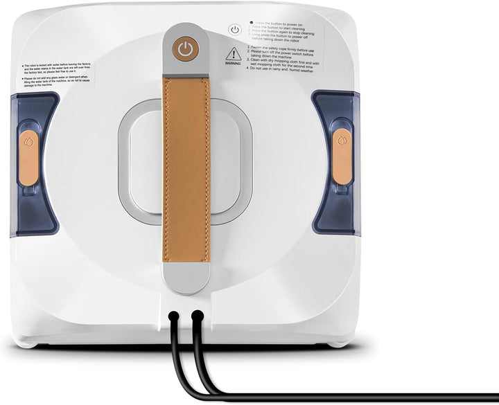 Fensterputzroboter mit Sprache Wechseln, Dual Side Spray Fensterreinigungsroboter mit 110ml ml Dual