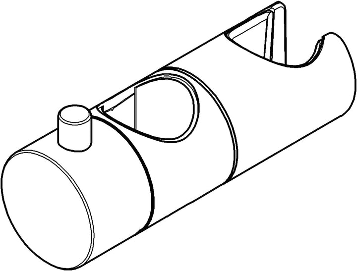 GROHE Gleitelement (Gleiter mit schwenkbarem Halter, Zur Höhenverstellung der Handbrause, für Brause