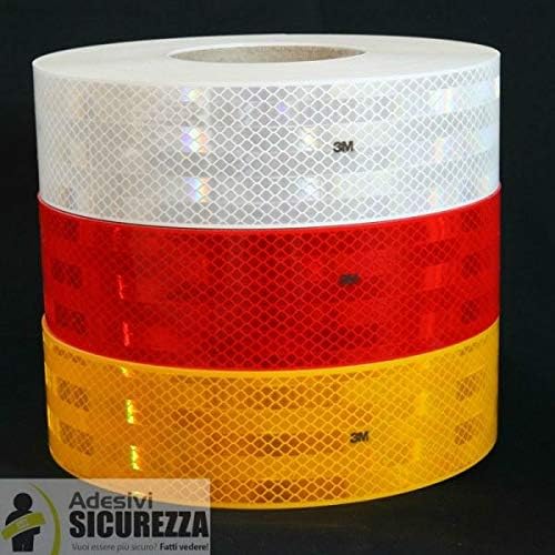 STICKERSLAB GHIRARDI 1 Band genehmigtes Klebeband 3M Diamond Grade 983 für die Bordüre der Fahrzeuge