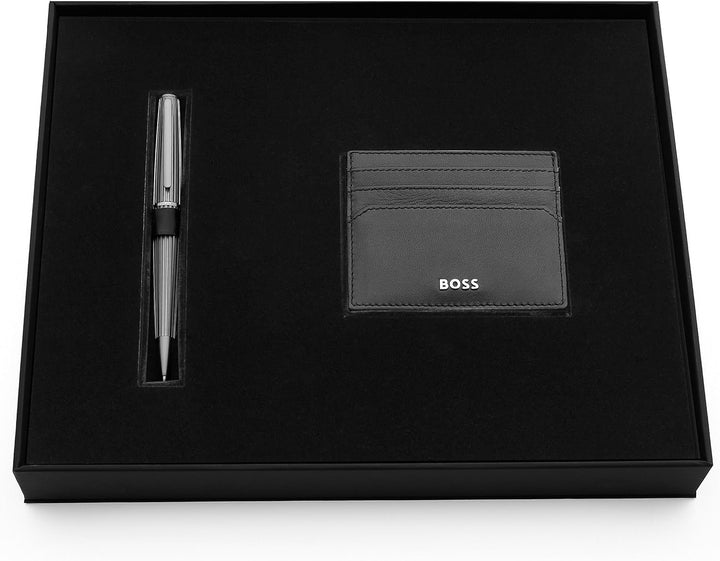 Hugo Boss Kugelschreiber Nitor Gun aus Messing hergestellt, Farbe: Schwarz, Abmessungen: 13.4 x 142.