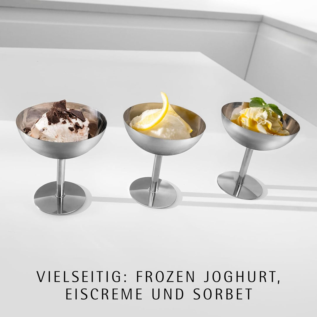 WMF WMF KÜCHENminis Eismaschine 3 in1 Edelstahl rostfrei NEU Single