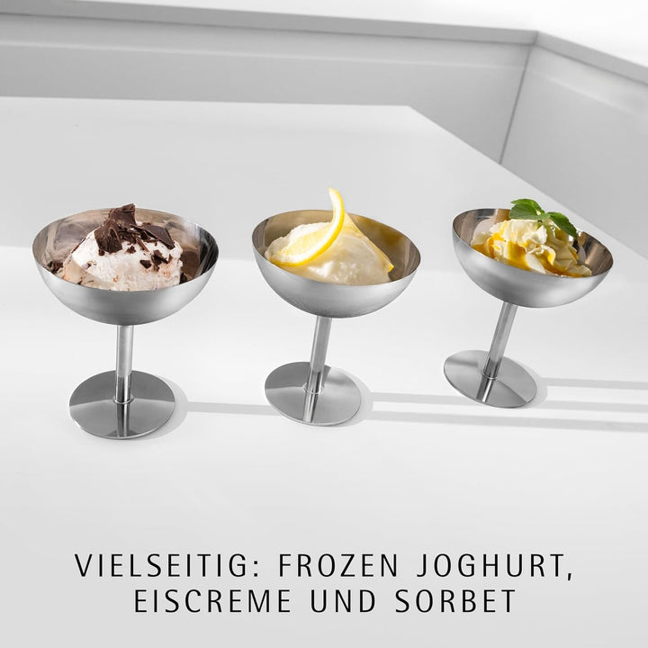 WMF WMF KÜCHENminis Eismaschine 3 in1 Edelstahl rostfrei NEU Single