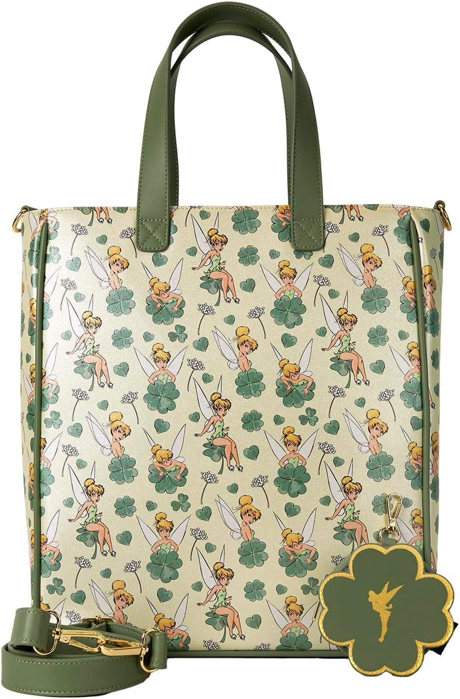 Loungefly Disney Trilli Einkaufstasche mit Kleeblatt und Münzfach