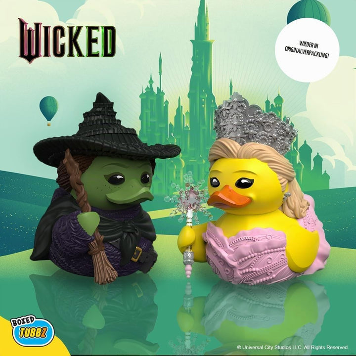 TUBBZ Box-Ausgabe: Wicked - Glinda Upland als Cosplaying-Gummiente Vinylfigur Glinda (Box), Glinda (
