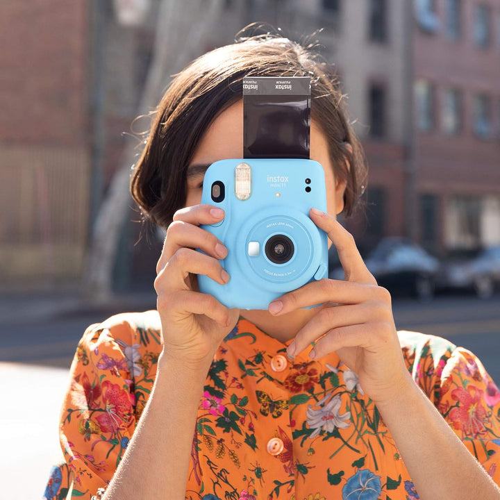 INSTAX mini 11, Sofortbildfilm, Sky-Blue Sky Blue Kamera, Sky Blue Kamera