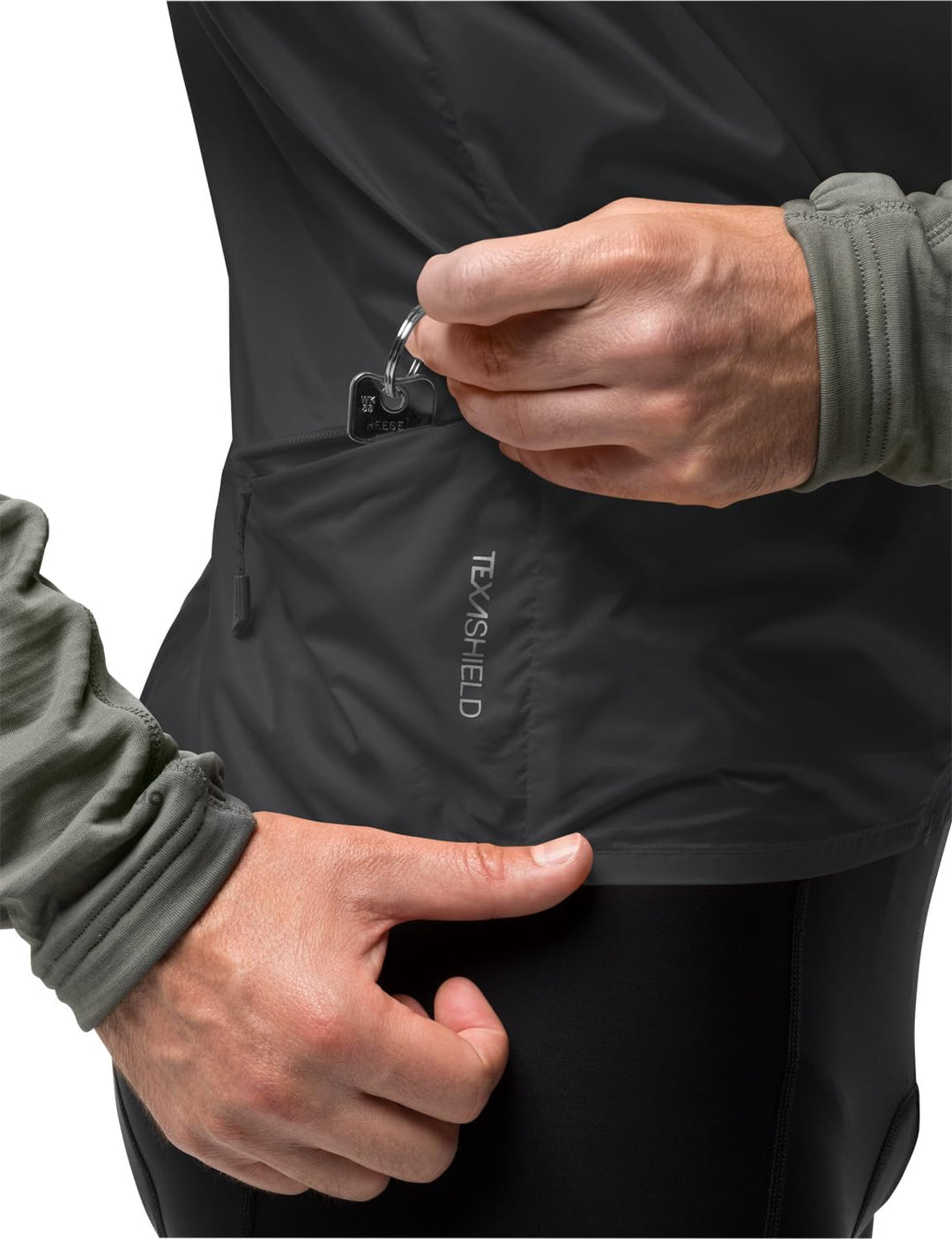 Jack Wolfskin Herren Morobbia Wind Vest M Weste L Schwarz, L Schwarz