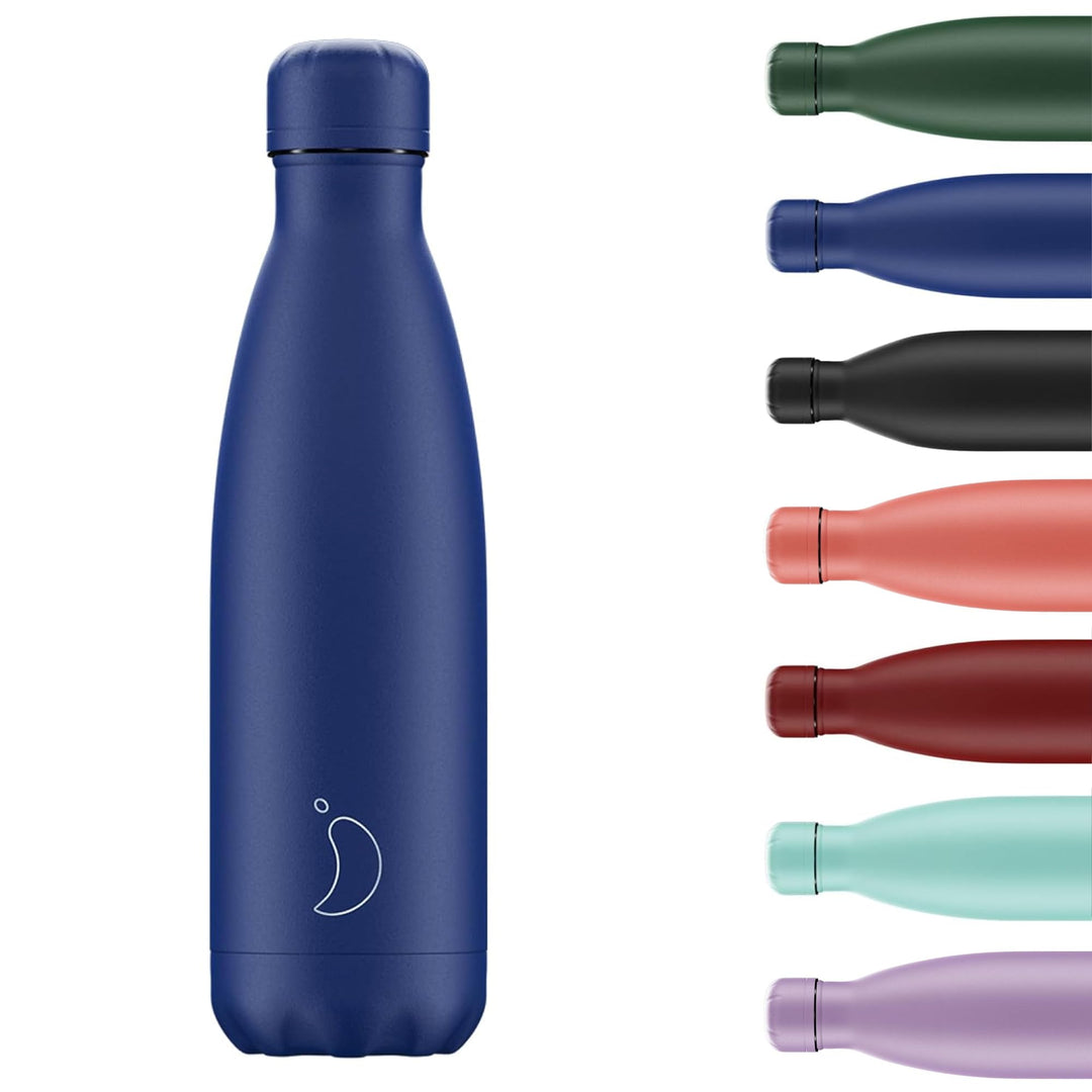 Chilly's Original Trinkflasche - Isolierflasche aus Edelstahl, Wiederverwendbare Thermoflasche für h