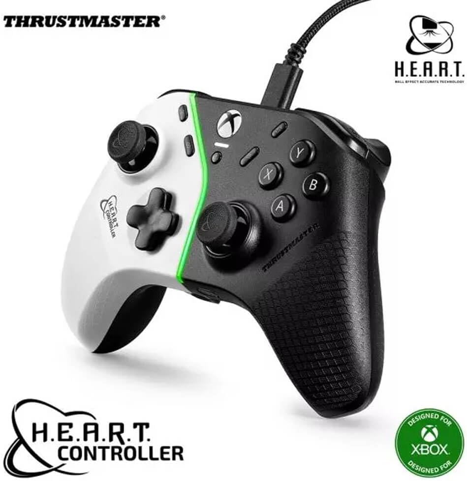 Thrustmaster Heart Controller, Hall-Effekt-Gamepad mit H.E.A.R.T.-Anti-Drift-Technologie für Xbox Se