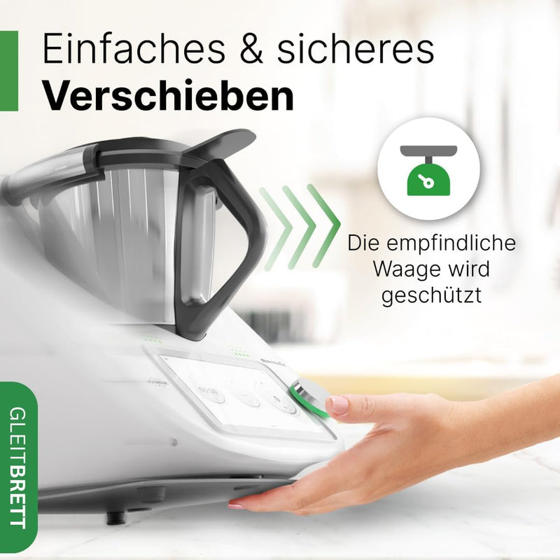 TeigPRO – passend für den Thermomix, Teig Pro Messer Dreckschutz, schützt den Thermomix TM6, TM5 Mes