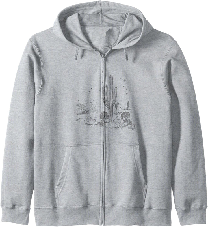 Trendy Desert Stars Wander The West Desert Night Scene Kapuzenjacke