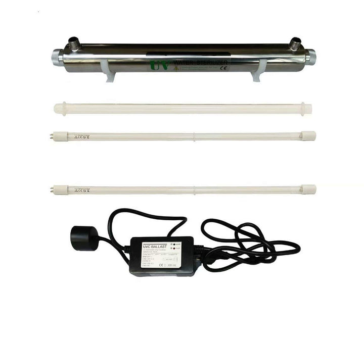 Realgoal 25W UV Wasserreiniger 6 GPM UV Wasserfilter, zusatzliche 1 Lampe hinzufugen 25w Einheit Zus