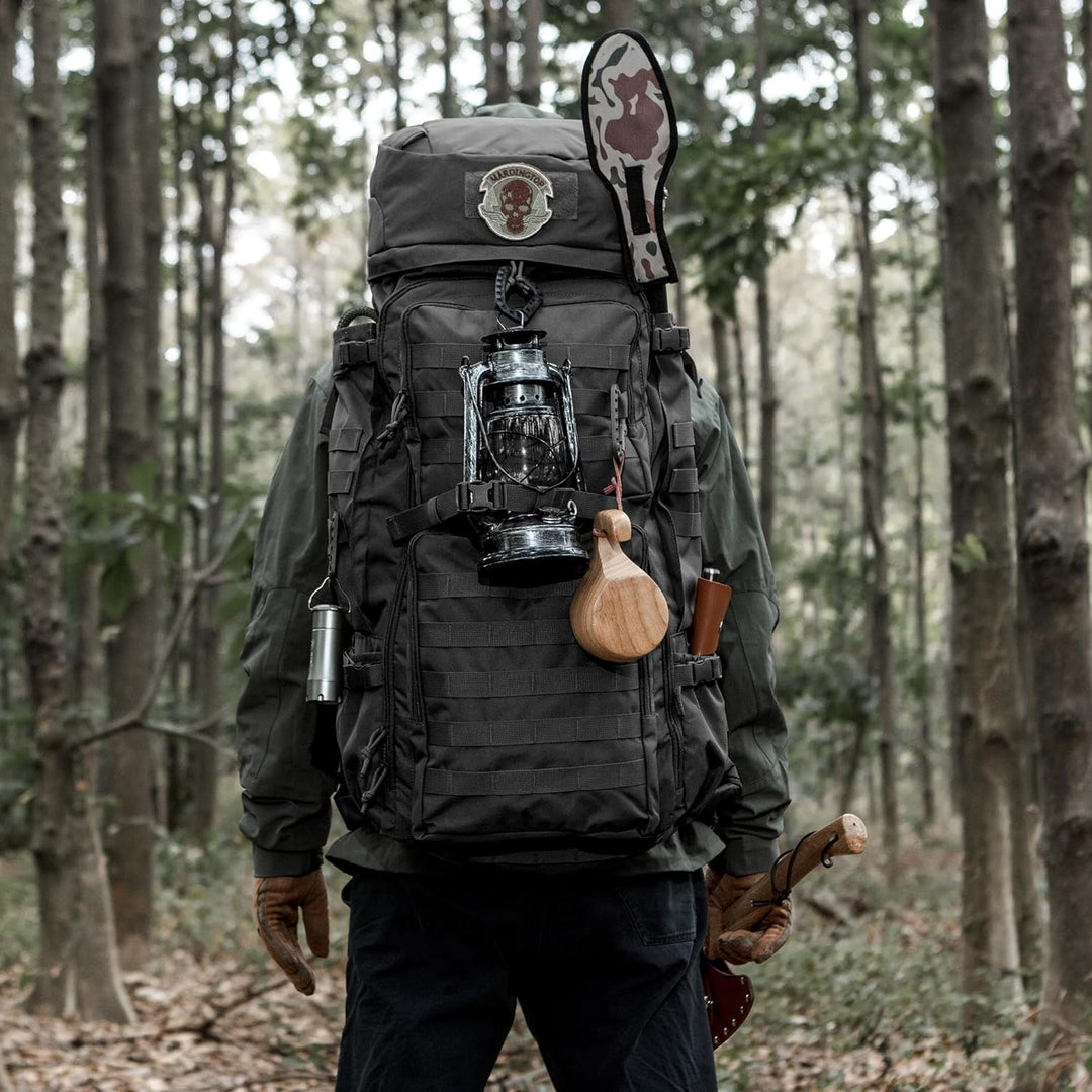 Mardingtop 75L Rucksack Taktischer Rucksack Wanderrucksack Trekkingrucksack YKK Zipper mit der gross